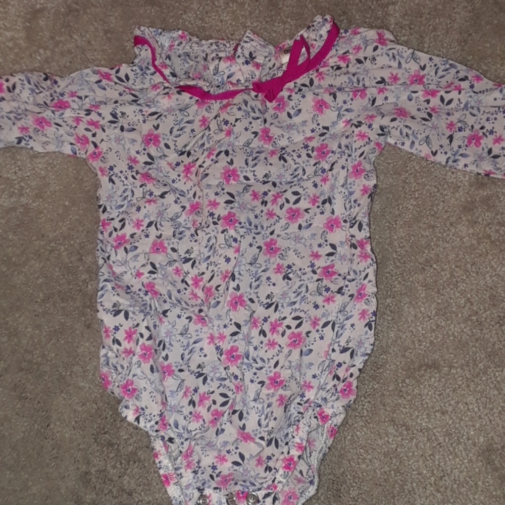 OshKosh B'gosh Floral Onesie